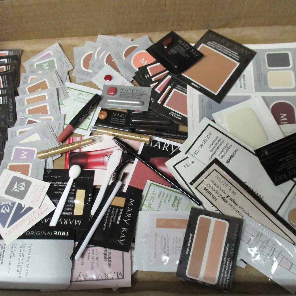 100 individual Mary Kay samples lot